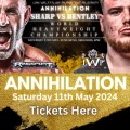 Bentley Set to defend the World Heavyweight Championship against Aaron Sharp